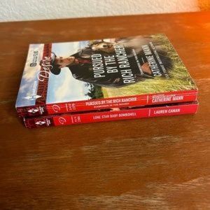 HARLEQUIN Desire Paperback Book Bundle Of Two Books Lauren Canan Catherine Mann